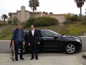 San Diego Limo Service Uber Tony Hawk