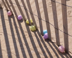 Easter Egg Hunt Beach